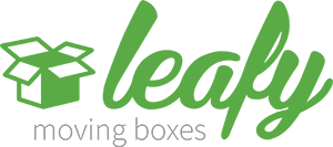 Leafy Moving Boxes logo